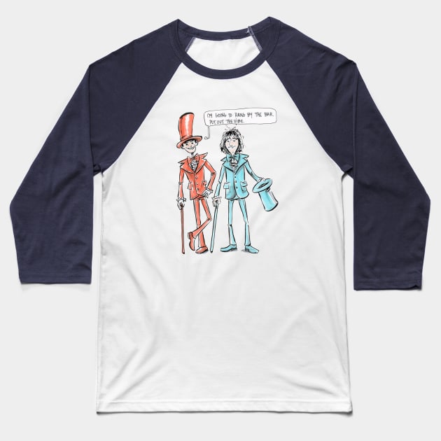 Dumb Chic Baseball T-Shirt by obillwon